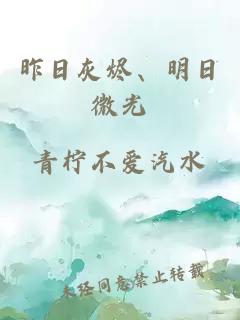 昨日灰燼、明日微光
