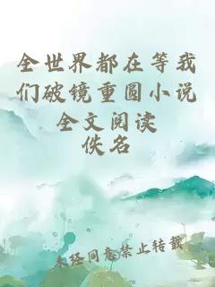 全世界都在等我們破鏡重圓小說(shuō)全文閱讀