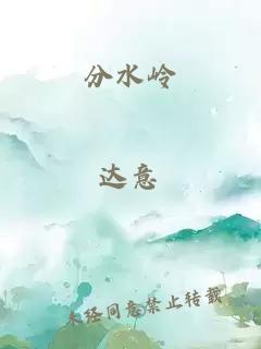 分水嶺