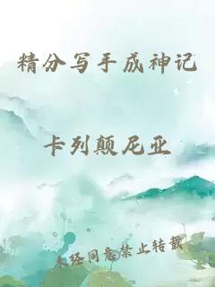 精分寫手成神記